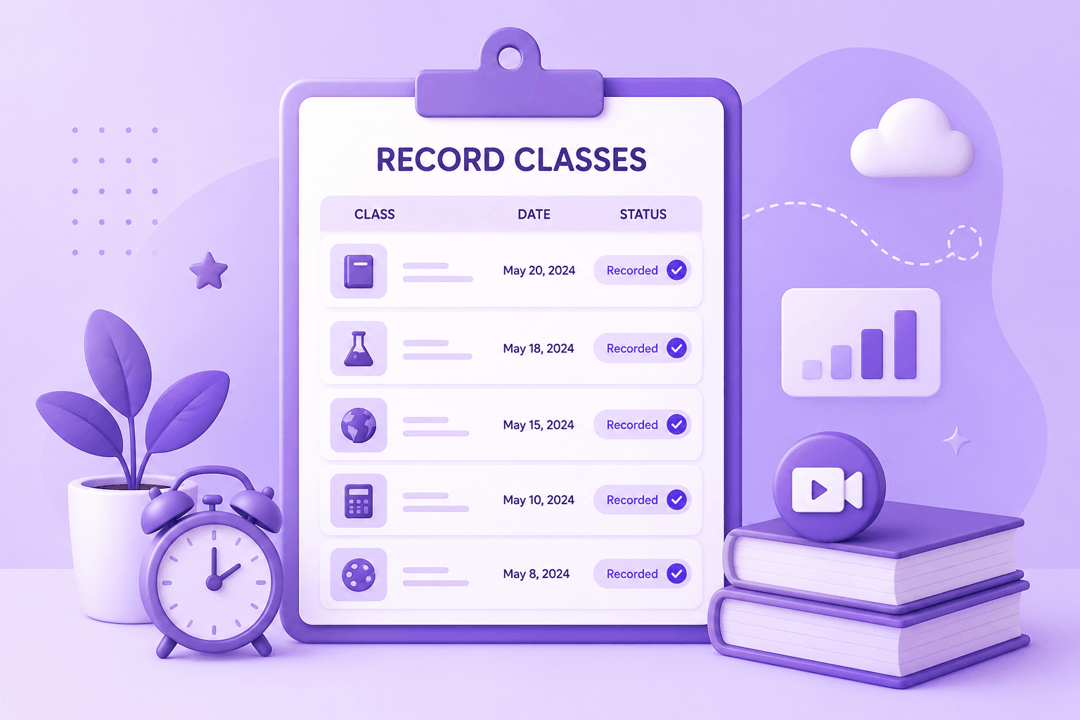 Recorded Classes